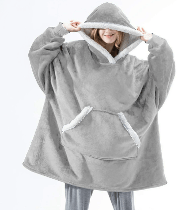 SNUGGOVA – Sweat à capuche en polaire pour un confort ultime