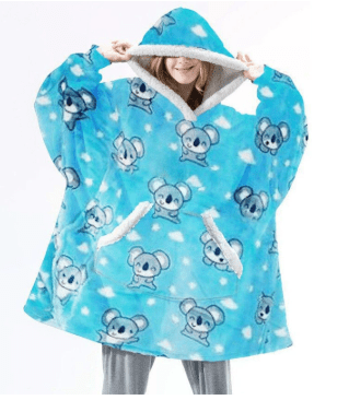 SNUGGOVA – Sweat à capuche en polaire pour un confort ultime