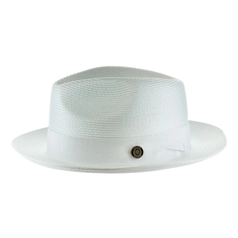 Sombrero Fedora de Paja Natural