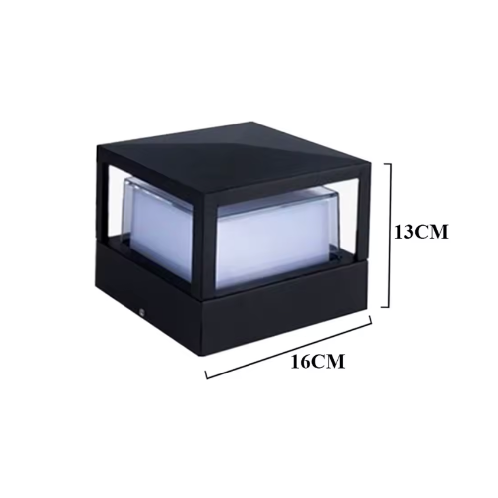 Luces LED Exteriores de Aluminio Impermeables | Iluminación Eficiente Energéticamente para Jardines o Patios