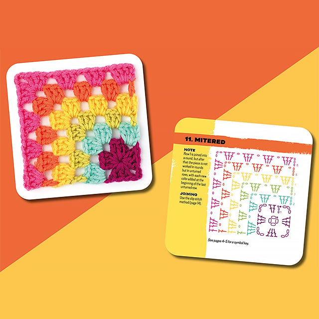 CrochetMagic - Set de Tarjetas de Granny Square | 50% DESCUENTO