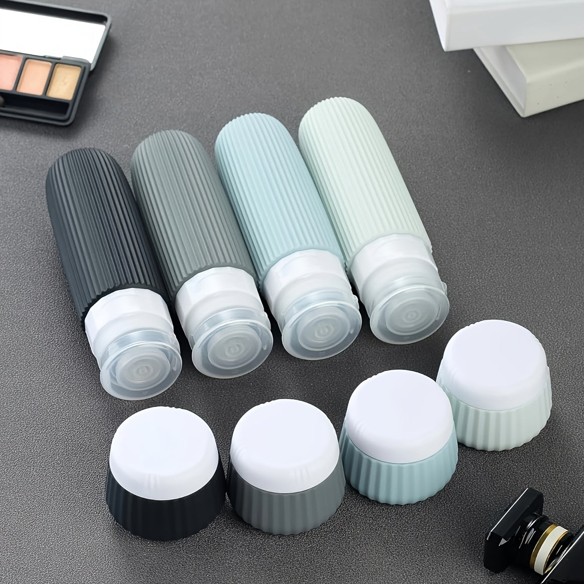 Set de Botellas de Viaje Prácticas – Seguras y Convenientes para Viajar