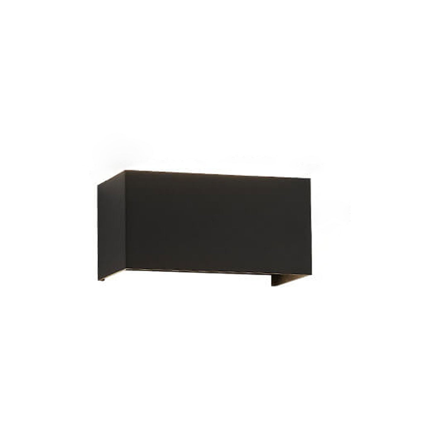 Lámpara de pared LED rectangular moderna e impermeable para uso exterior con iluminación hacia arriba y hacia abajo