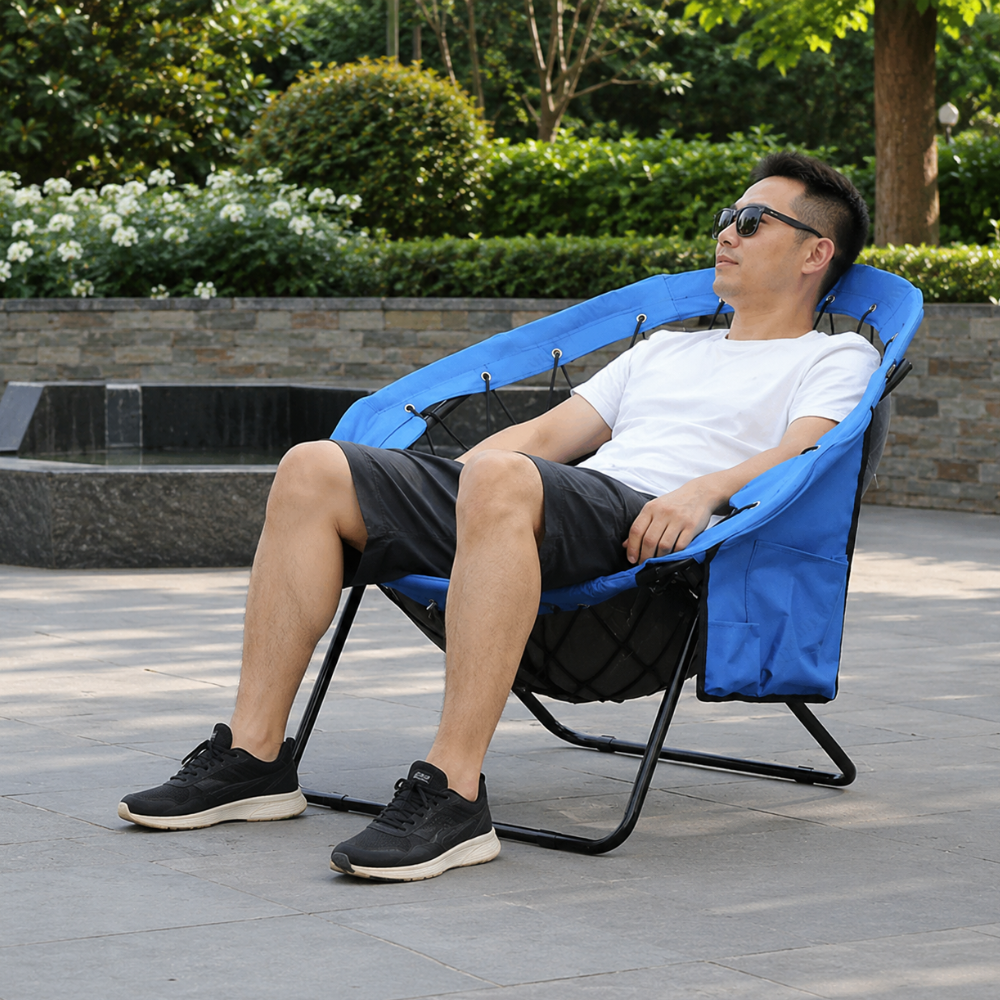 Silla de Camping Minimalista Portátil - Silla Plegable Ligera para Exterior