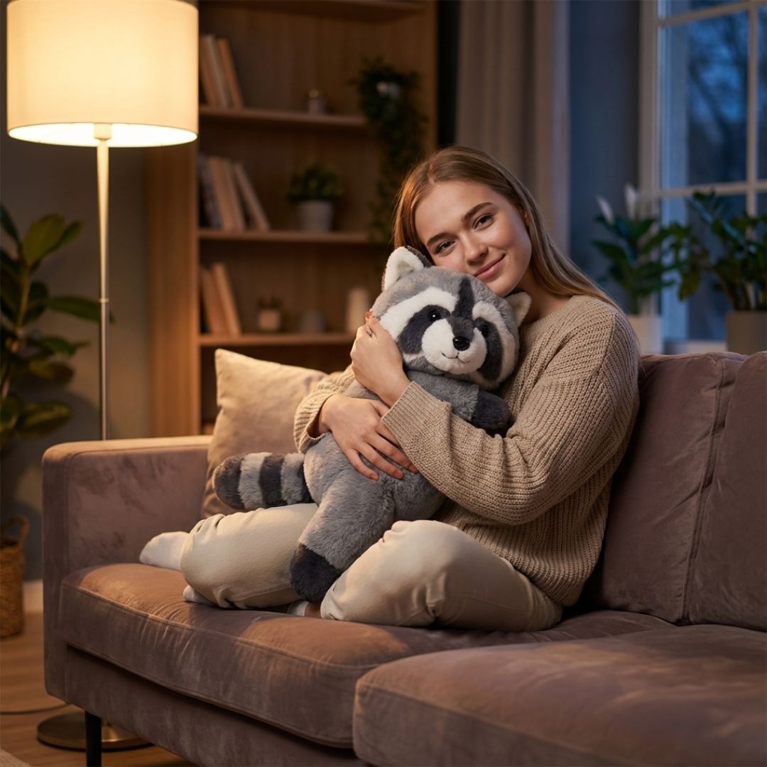 Peluche de Animales Suave con Forma Alargada para Comodidad y Relajación