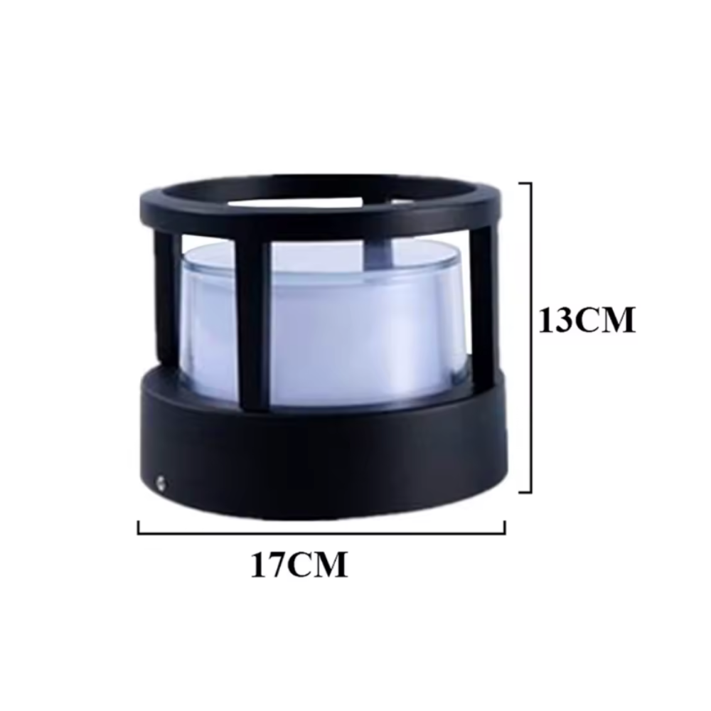 Luces LED Exteriores de Aluminio Impermeables | Iluminación Eficiente Energéticamente para Jardines o Patios
