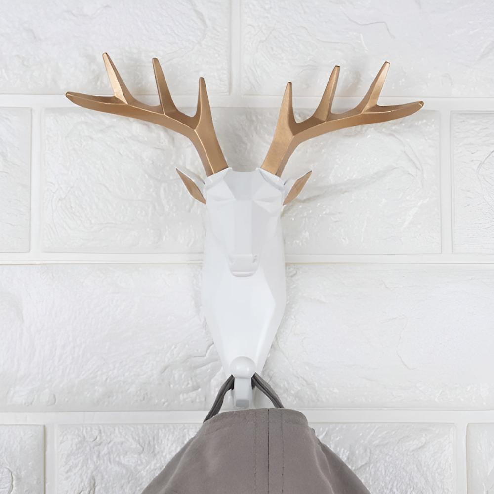 Soporte de Llaves de Pared con Cabeza de Animal