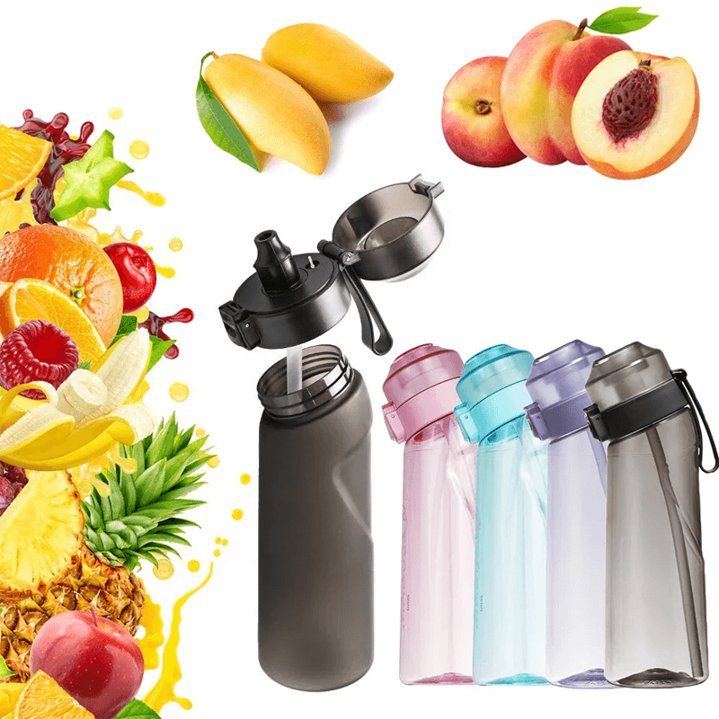 Botella de Agua con Aromas 7 Cápsulas 650ml