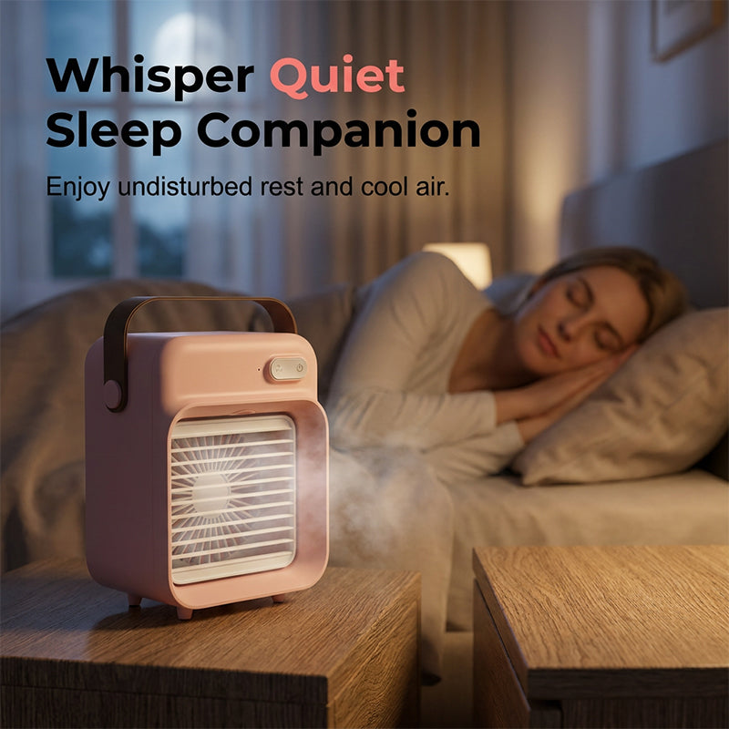 AeroMist — Ventilador de Nano-Niebla Portátil | 50% DESCUENTO