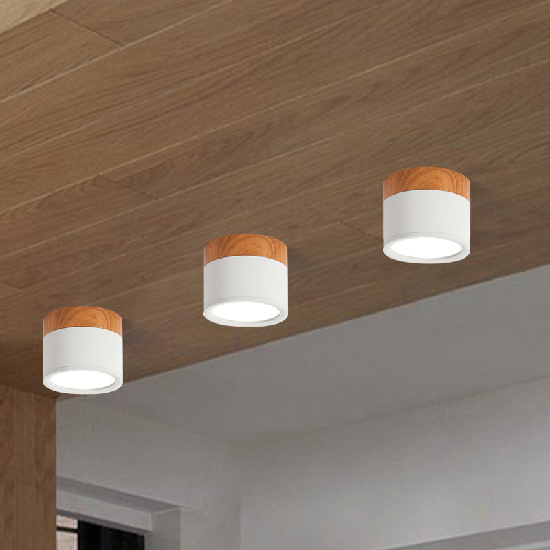 Lumora | Lámparas de techo LED con acabado de madera