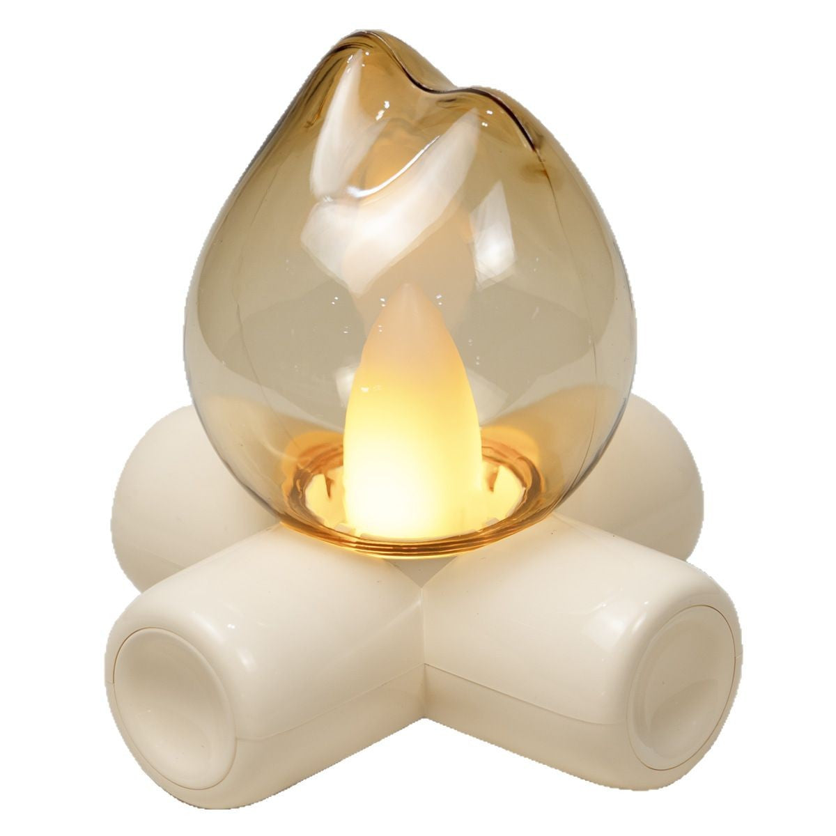 Lámpara de Mesa de Noche Decorativa Diseño de Chimenea