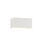 Lámpara de pared LED rectangular moderna e impermeable para uso exterior con iluminación hacia arriba y hacia abajo