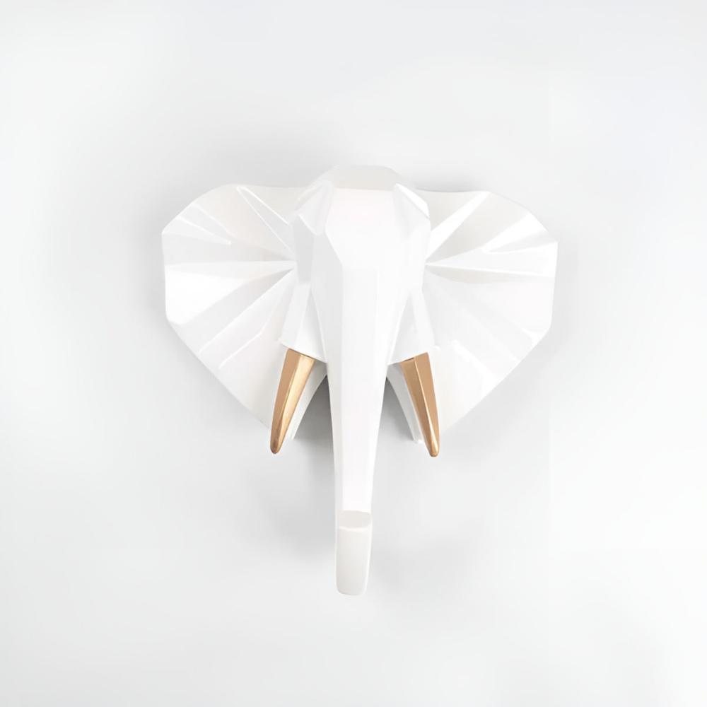 Soporte de Llaves de Pared con Cabeza de Animal