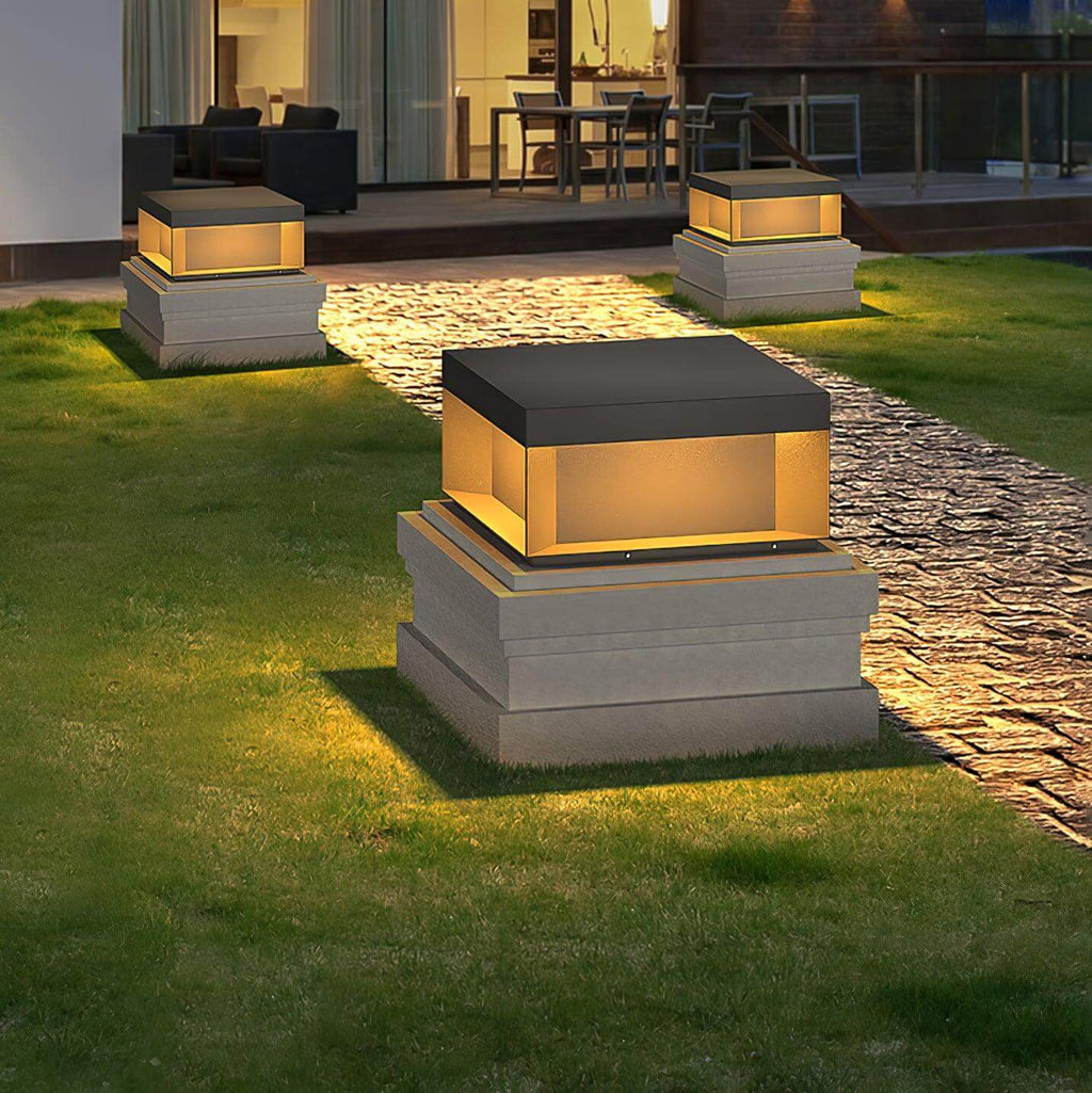Luz Solar de Poste Exterior - Impermeable IP65