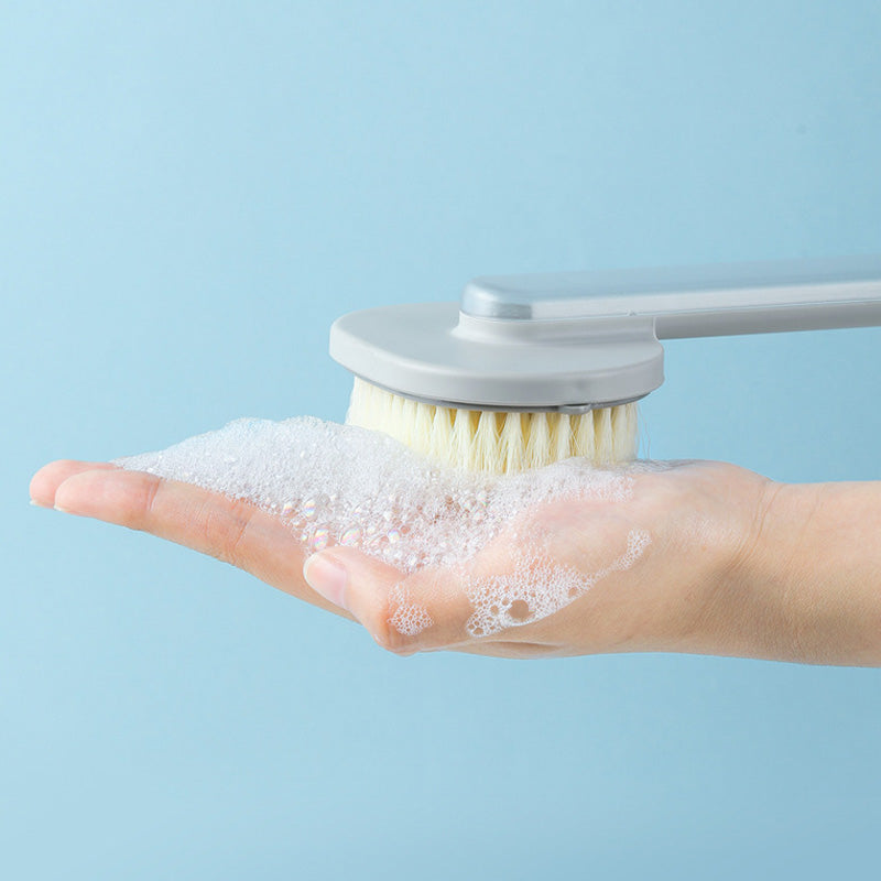 Cepillo de masaje de baño con mango largo y desmontable