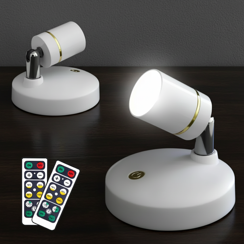 IllumiSpot | Luz de acento ajustable y versátil para la iluminación de la decoración del hogar