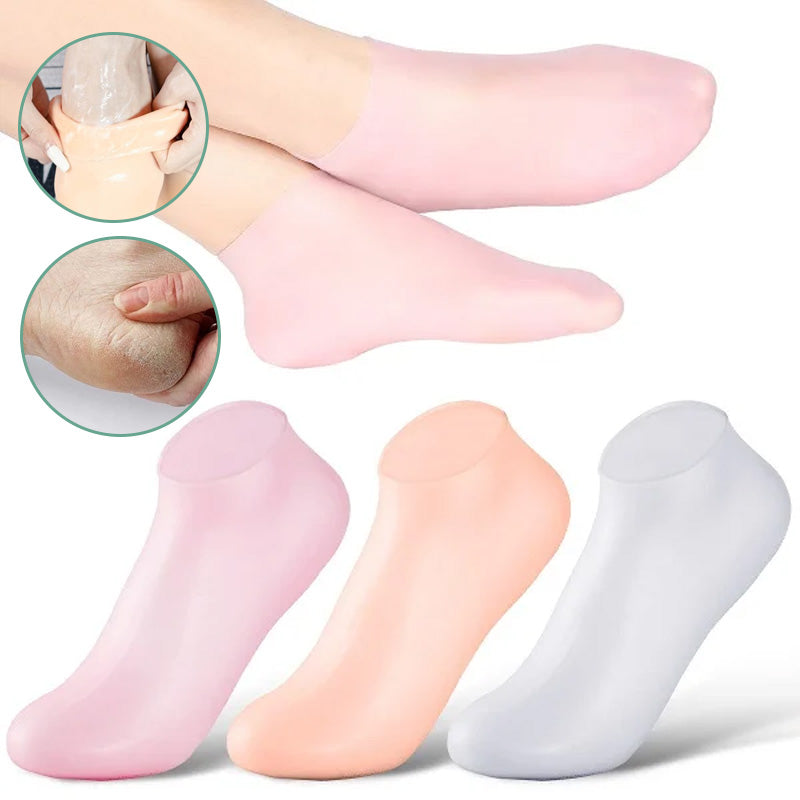 SoleSilk – Cuidado suave para los pies | 1+2 pares GRATIS
