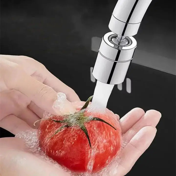 Accesorio de Grifo 360° – Sin Salpicaduras con 2 Modos de Rocío