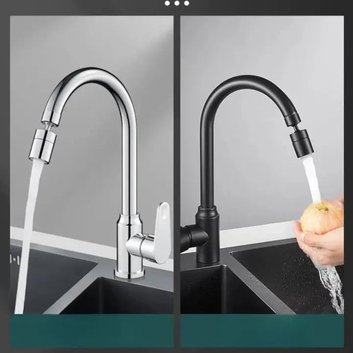 Accesorio de Grifo 360° – Sin Salpicaduras con 2 Modos de Rocío