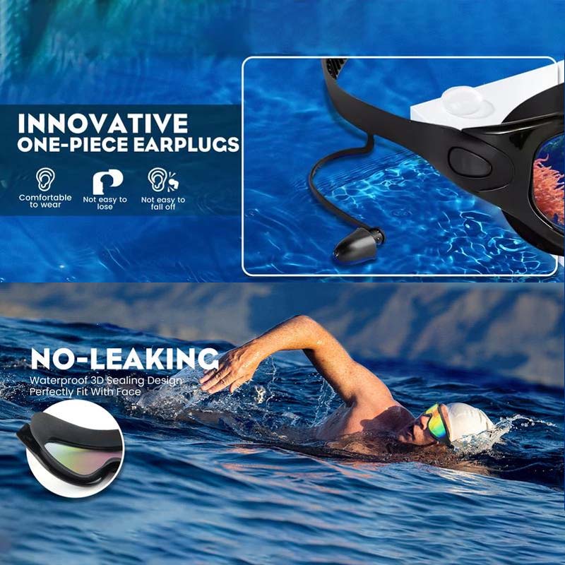 Kalsten | Gafas de natación antiempañantes de visión amplia
