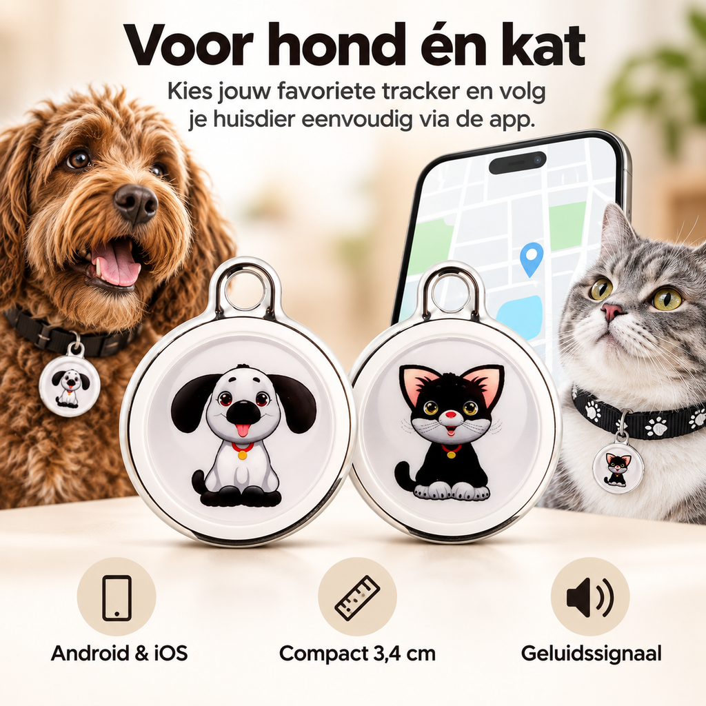 Localizador GPS para Mascotas - Perros y Gatos - Android e iOS