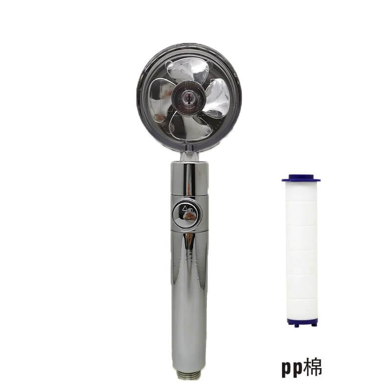 Cabezal de Ducha Turbo Ventilador 360°