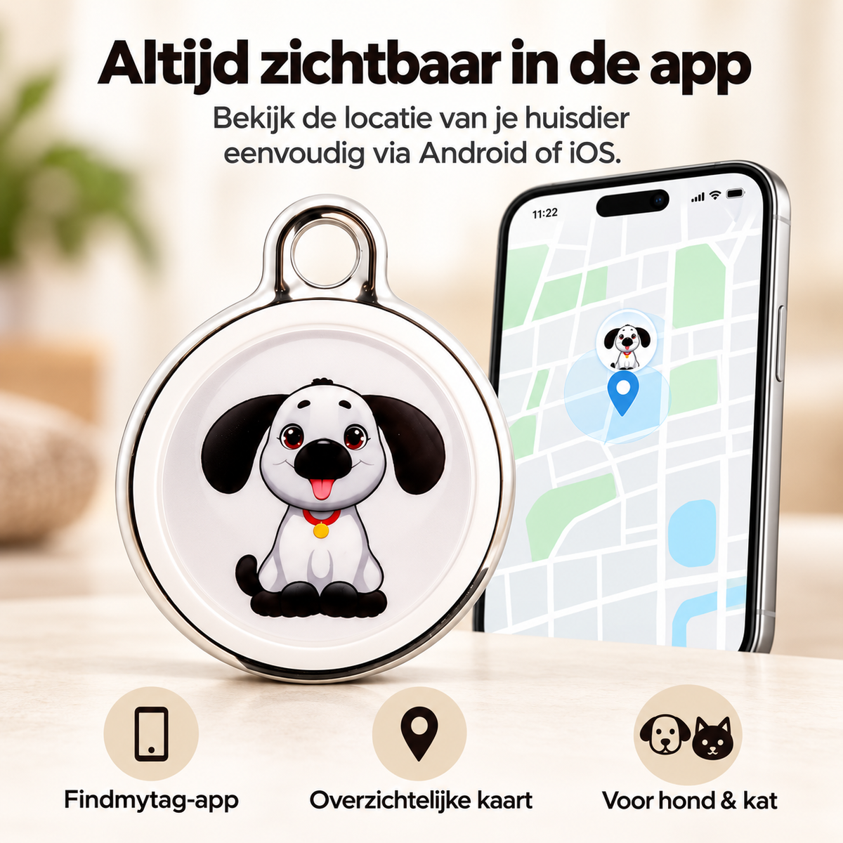 Localizador GPS para Mascotas - Perros y Gatos - Android e iOS