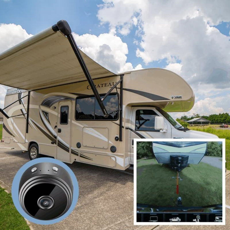 BowLift | Cámara Mini WiFi Magnética 1080p - Cámara de Reversa para Autocaravanas