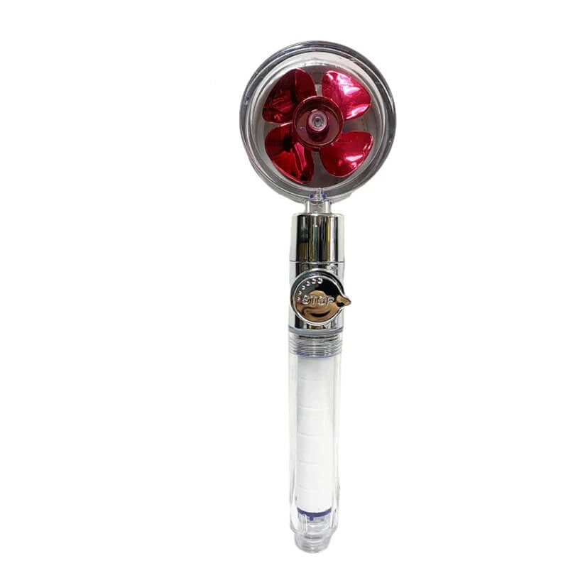 Cabezal de Ducha Turbo Ventilador 360°