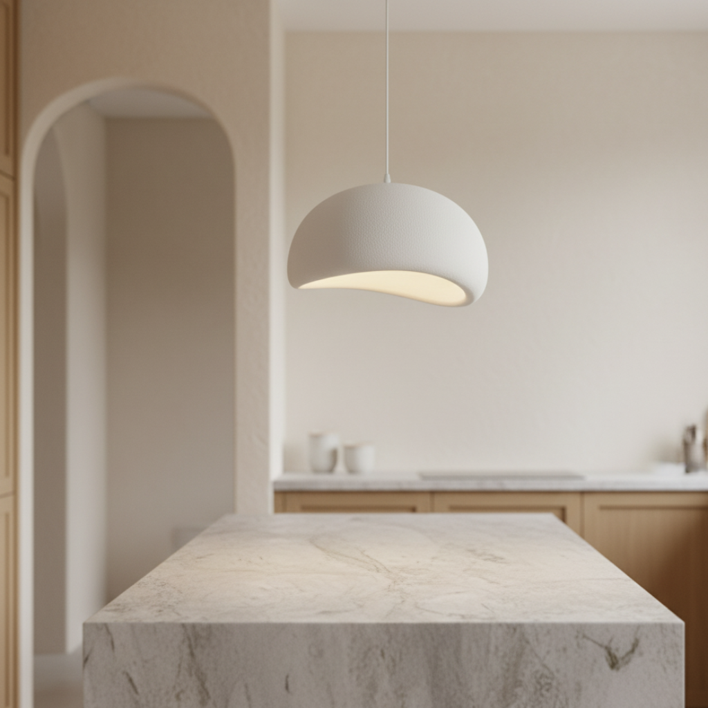 Galet Air - Lámpara Colgante Escultural Orgánica para Iluminación Ambiental