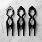 Pinzas para el Cabello Francesas (Lote de 3)