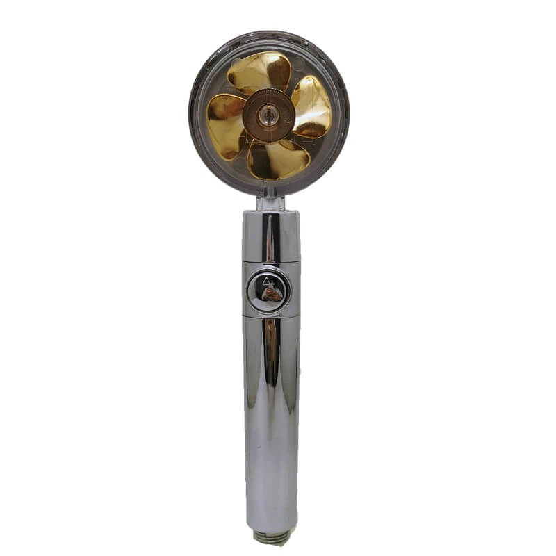 Cabezal de Ducha Turbo Ventilador 360°