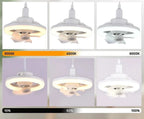 Ventilador de Techo Ajustable con Luz