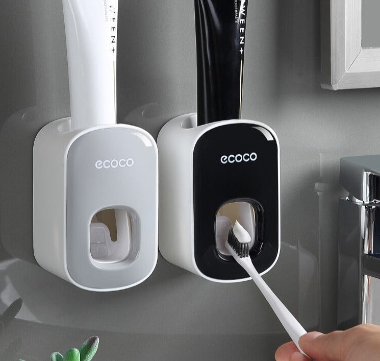 Dispensador Automático de Pasta de Dientes Montado en la Pared