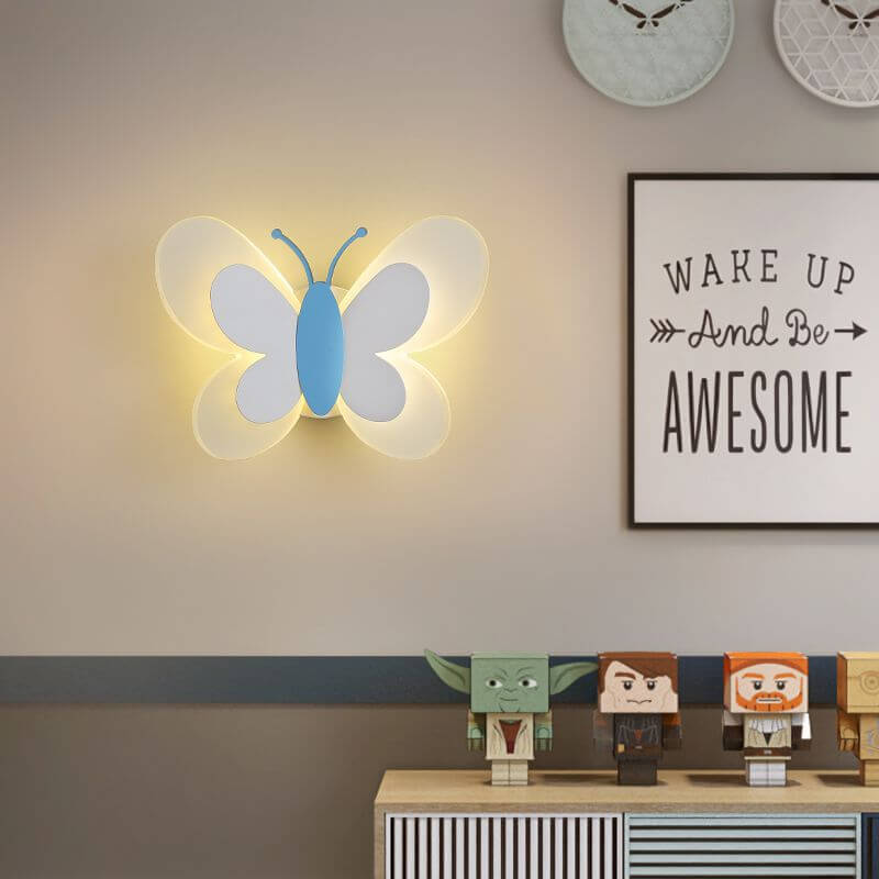 AeroLume - Lámpara de pared LED en forma de mariposa para un toque mágico