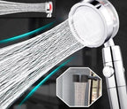 Cabezal de Ducha Turbo Ventilador 360°