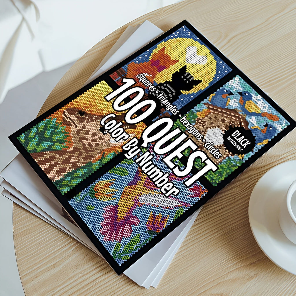 ColorMyst – Libro de acertijos de colores creativos | 50% DESCUENTO