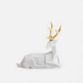 DecoDeer - Escultura Geométrica de Ciervo para Decoración Interior