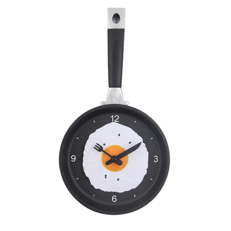 TimeTwist – Reloj de Pared en Forma de Sartén con Huevo Frito