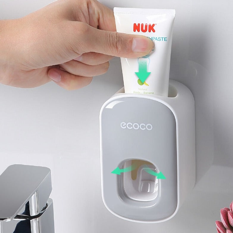 Dispensador Automático de Pasta de Dientes Montado en la Pared