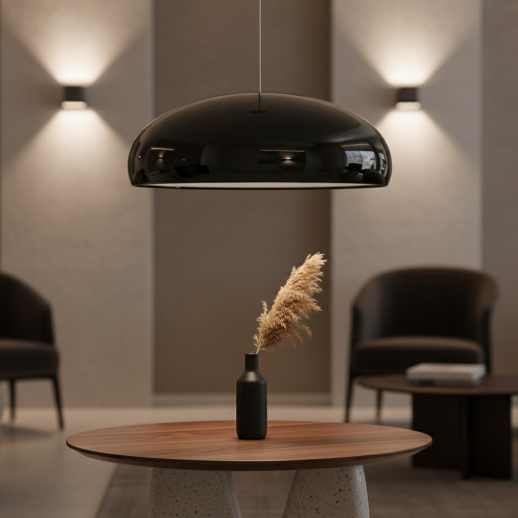 Lámpara Colgante de Metal Moderno - Fijación de Techo Ajustable para Cocina y Comedor