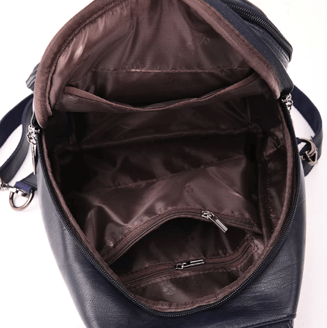 Mochila de piel para mujeres