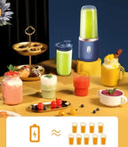 Extractor de Jugo Portátil de 6 Cuchillas