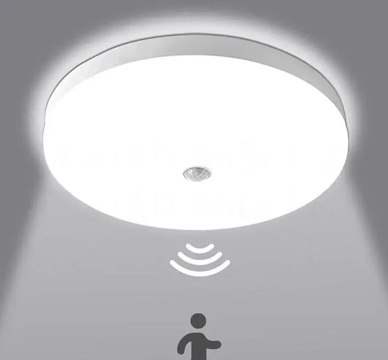 Lámpara de Techo LED con Sensor de Movimiento
