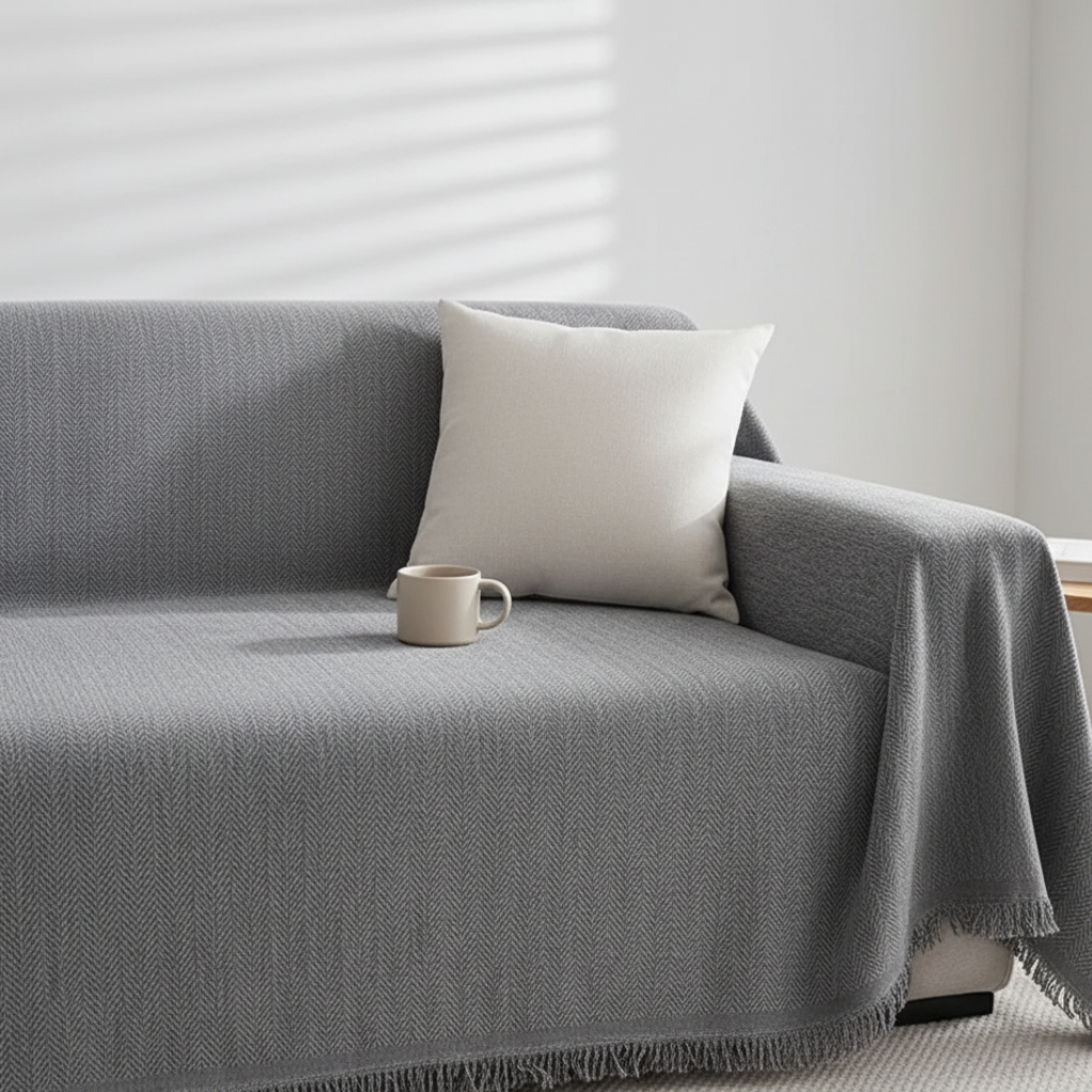 Chic Living - Funda de Sofá Moderna y Amigable con las Mascotas con Acabado Resistente al Agua