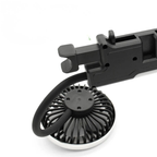 Ventilador de Coche USB con Cabezas Rotativas Dobles