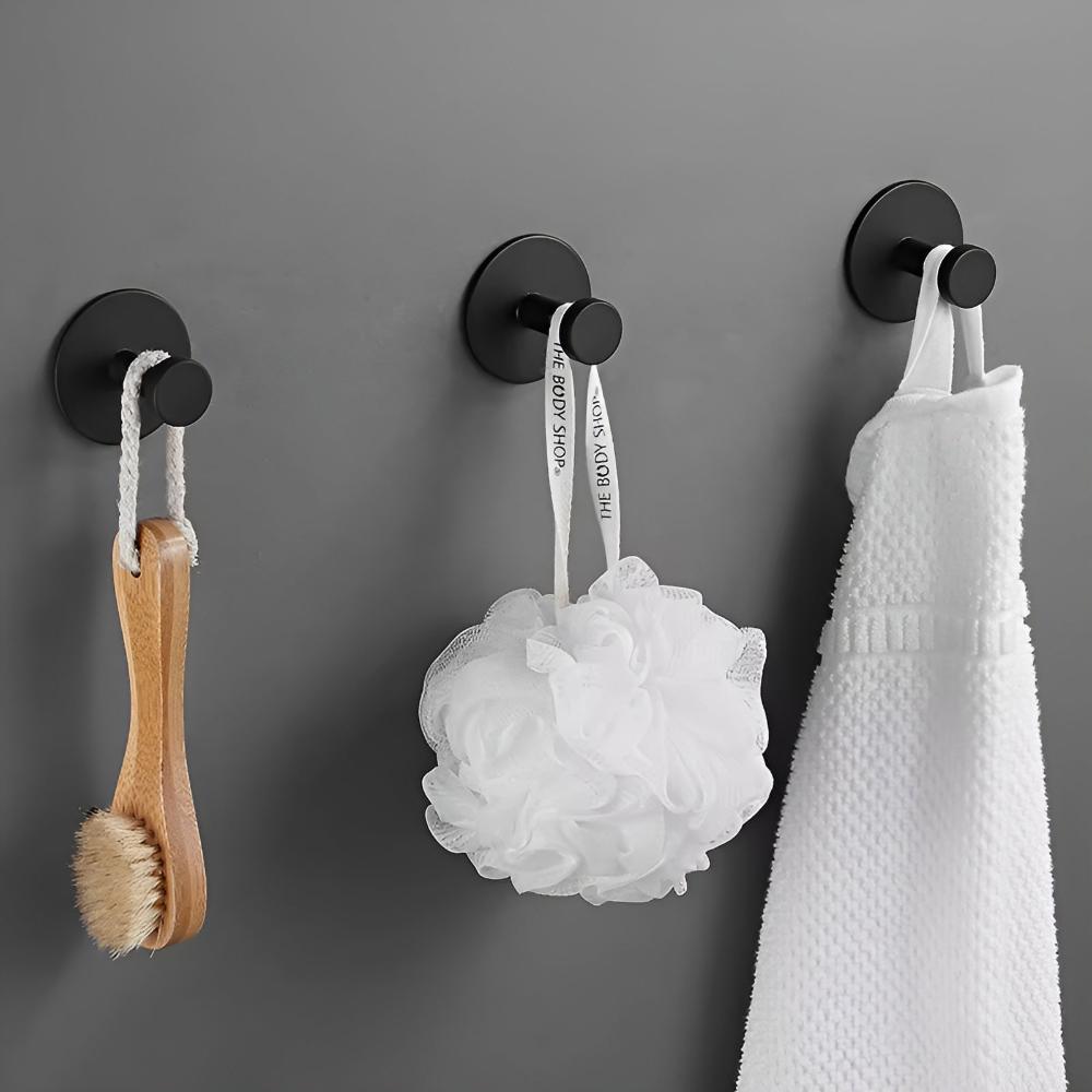 Ganchos para Ducha con Bloqueo de Agarre