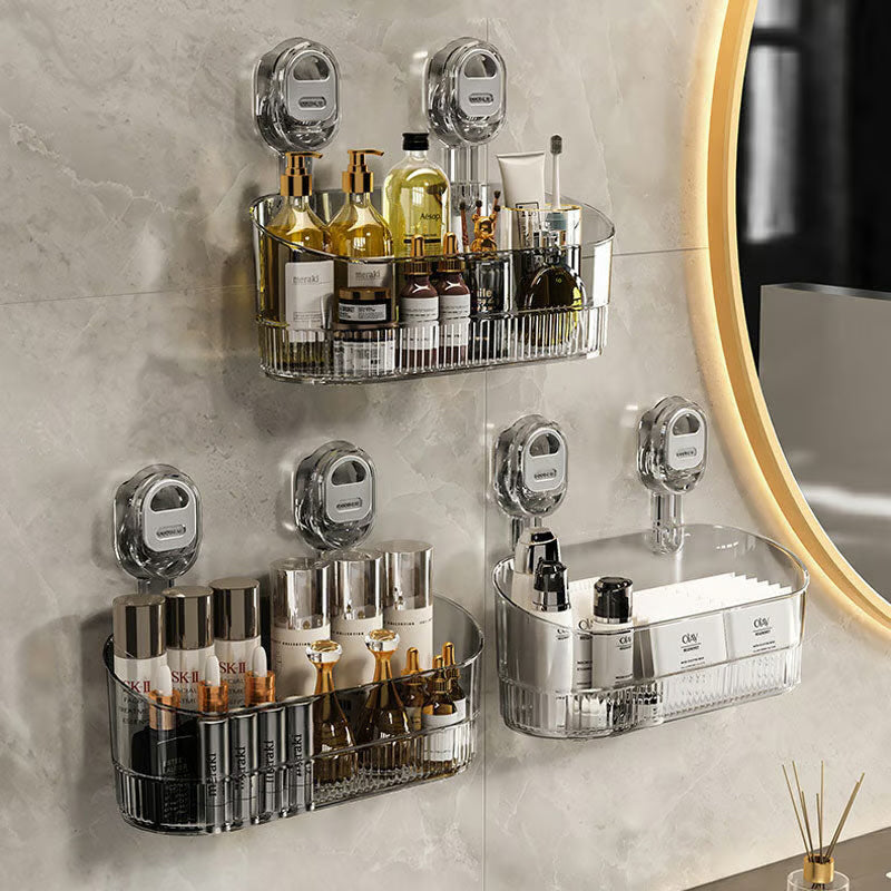 Caja de Almacenamiento con Ventosa para Baño sin Taladrar