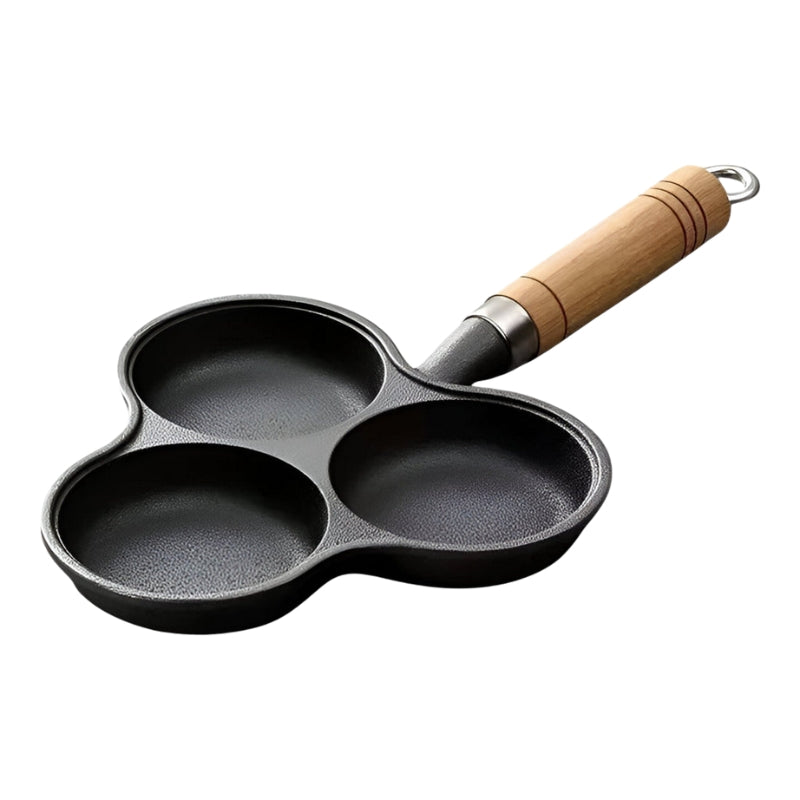 CookMate - Sartén de desayuno multi-tazas con recubrimiento antiadherente