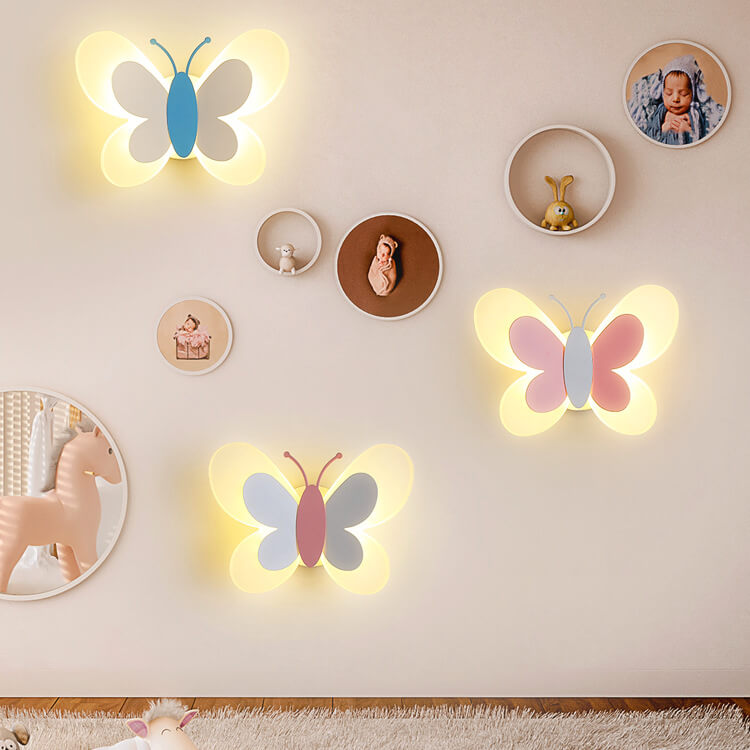 AeroLume - Lámpara de pared LED en forma de mariposa para un toque mágico